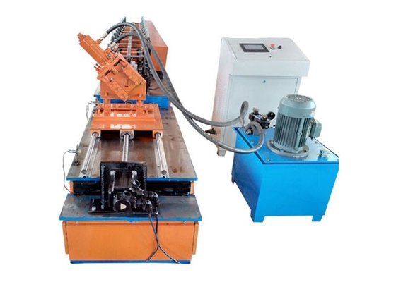 430-590mm Coil Diameter Light Steel Keel Roll Forming Machine With 50mm Shaft And 4 Kw Hydraulic Station Power
