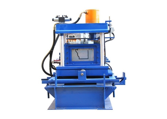 Advanced Eaves Gutter Rolling Machine 4KW Hydraulic Power PLC Control System