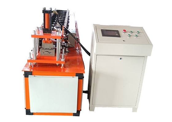 Smooth Shutter Door Roll Forming Production Line With Electronic Control System PLC Delta Touch Screen 5.6*1.2*1.5m
