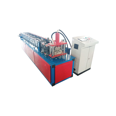 12 Rows Of Rollers Roller Shutter Door Section Forming Machine For Smooth And Precise Production