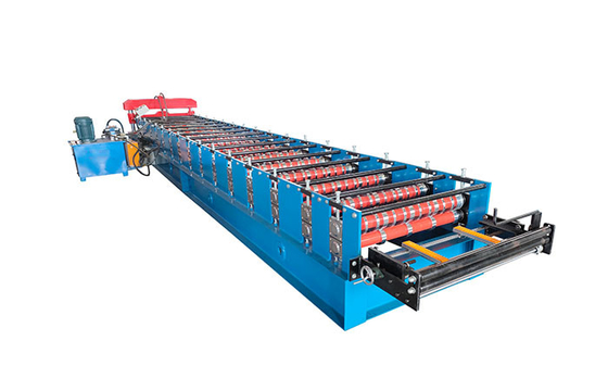 13-15 Stations Sheet Metal Roll Forming Machines PLC Control