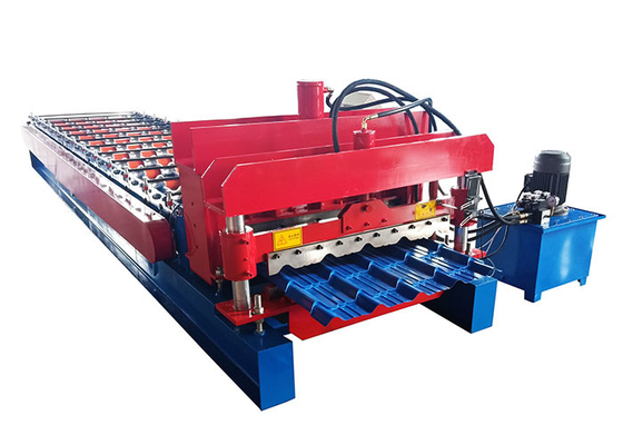 Premium Electric Transmission Roll Forming Machine For Glazed Tile