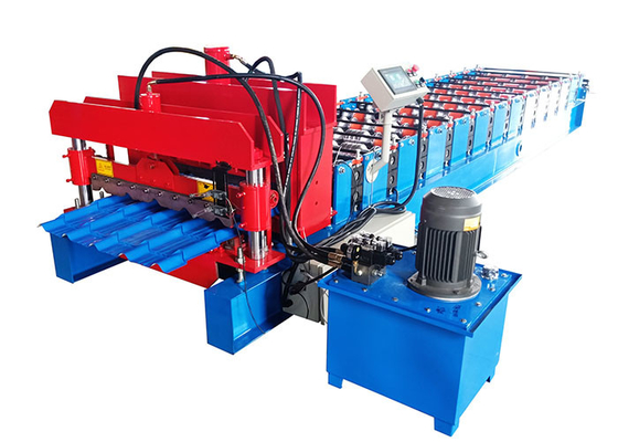 Premium Electric Transmission Roll Forming Machine For Glazed Tile