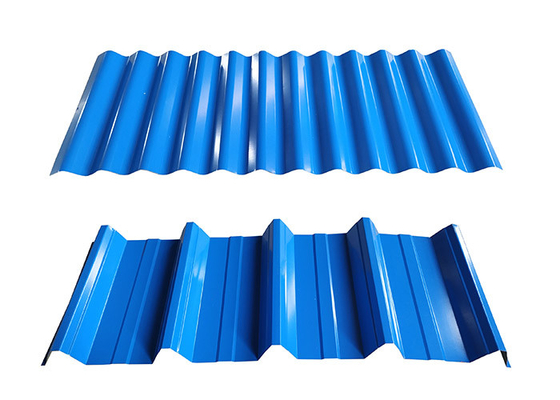 Roof Double Layer Metal Sheet Forming Machine For IBR And Corrugated