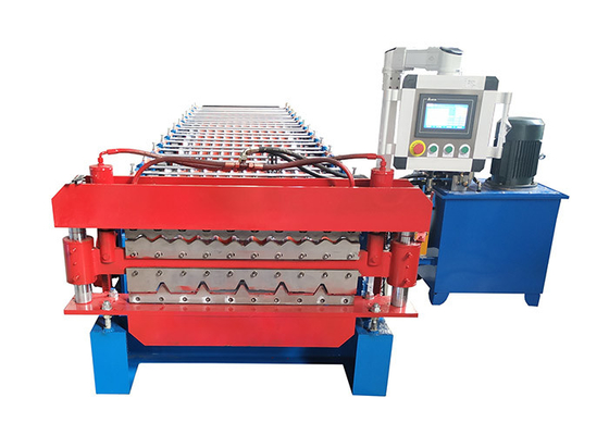 Roof Double Layer Metal Sheet Forming Machine For IBR And Corrugated