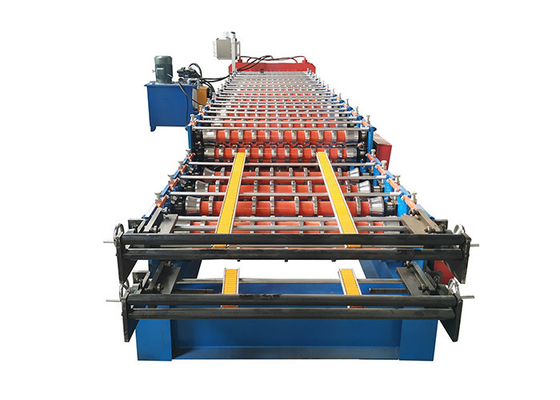 Roof Double Layer Metal Sheet Forming Machine For IBR And Corrugated