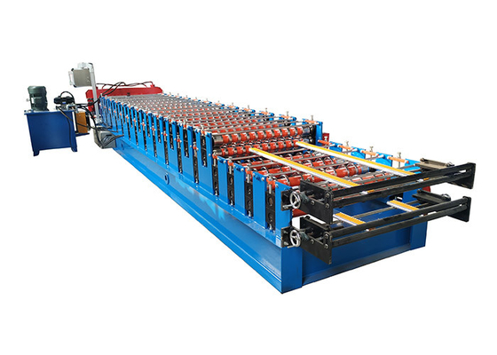 Roof Double Layer Metal Sheet Forming Machine For IBR And Corrugated