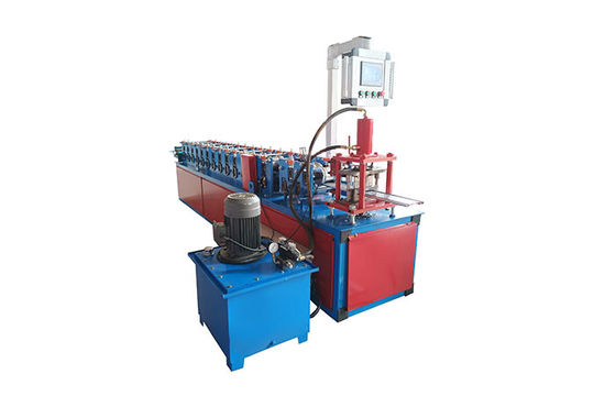 Customized Door Frame Roller Shutter Door Roll Forming Machine With Cr12 Material And 380V Voltage