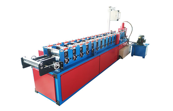 Customized Door Frame Roller Shutter Door Roll Forming Machine With Cr12 Material And 380V Voltage