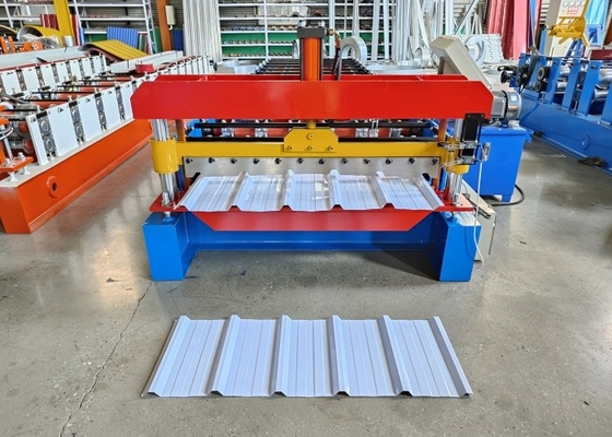 Sheet Metal Roll Forming Machines for Precise 1050-1200 Aluminum Blue Steel Plate