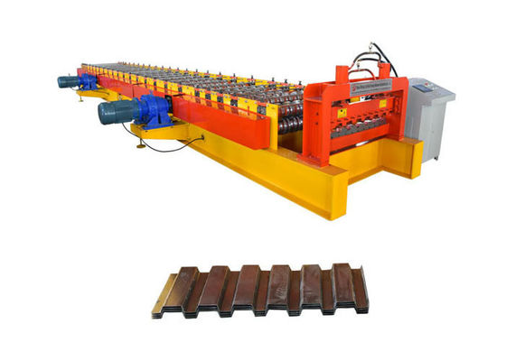Steel Structure Floor Tile Making Machine High Strength Big Wave Length