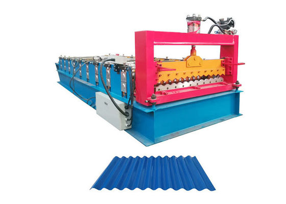 7.5m*1.5m*1.2m Steel Roof Wall Speed Corrugated Sheet Roll Forming Machine For Aluminum