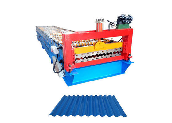 7.5m*1.5m*1.2m Steel Roof Wall Speed Corrugated Sheet Roll Forming Machine For Aluminum