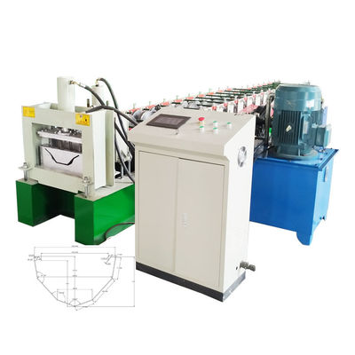 14 Station Downspout Roll Forming Equipment Precise Durable Results In Construction