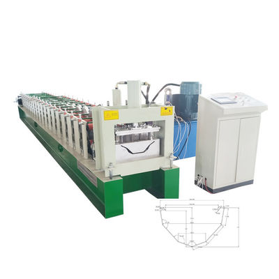 14 Station Downspout Roll Forming Equipment Precise Durable Results In Construction