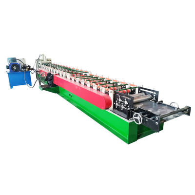 14 Station Downspout Roll Forming Equipment Precise Durable Results In Construction