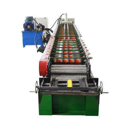 14 Station Downspout Roll Forming Equipment Precise Durable Results In Construction